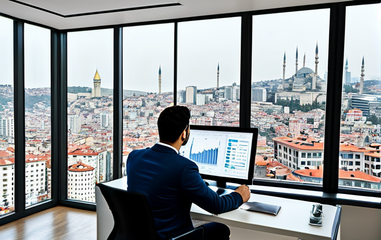 Data-Driven Decision Making**

"A Turkish entrepreneur in a modern office setting, analyzing charts and graphs on a large monitor, surrounded by colleagues collaborating on tablets, fully clothed in business casual attire, appropriate content, safe for work, perfect anatomy, natural proportions, professional, high quality, data analytics concept, Istanbul skyline in background, modest clothing."

**