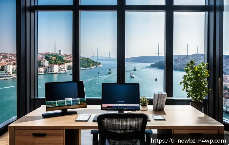 초기 스타트업의 자산 및 부채 관리 방법 - A modern startup office scene set in Istanbul, Turkey, showcasing a diverse team of young profession...